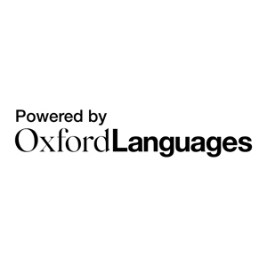 Oxford Languages logo black and white square